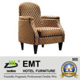 Modern Style Wooden Hotel Sofa Chair (EMT-SC21)