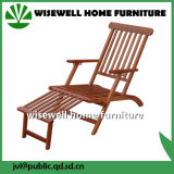 Eucalyptus Wood Folding Lounge Chair