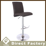 Comfortable Fabric Bar Chair with Back