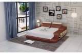 USA Market Hot Selling Top Grain Cowhide Leather Bed