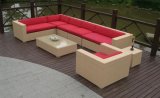 Wicker Sofa Cube Dining Set Outdoor Rattan Patio Furniture