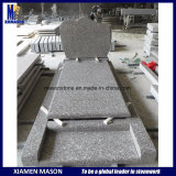 G664 France Popular Cheap Simple Granite Tombstone