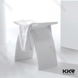 Bathroom Resin Solid Suface Cast Stone Shower Stool
