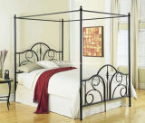 Unique Design Charming Romatic Metal Bed with Canopy (HF040)