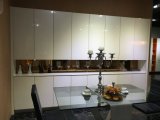 Glossy Wooden White Acrylic Kitchen Cabinets (customized)