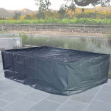 PVC Coated Polyester Outdoor 6seater Rectangular Table Cover