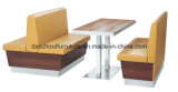 Wood Leather Single, Duble Sofa Set Restaurant Furniture Set Office Chair (CA290)