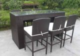 Outdoor Furniture Rattan/Wick Bar Chairs and Table