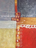 High Quality Abstract Canvas Art Painting Heavy Textural Effect for Home Decoration