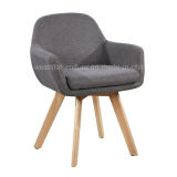 Fabric Padded Seat Dining Chair
