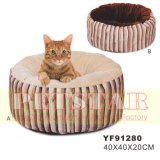 Fashion Tree Line Pattern with Soft Plush Pet Beds Yf91280
