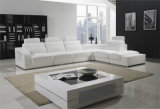 China Wholesale Living Room Furniture Modern Leather Sofa