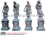 Cast Iron Four Season Statues for Home and Outdoor (SK-5016)