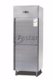 Stainless Steel Single Door or Double Door Commercial Refrigerator Freezer Cabinet for Restaurant or Hotel Kitchen Equipment (GN600BT/GN600BTM)