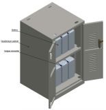 Custom Made Large Capacity Indoor Metal Battery Cabinet