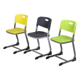 Good Quality Metal Frame with Plastic Backrest and Seat School Chairs