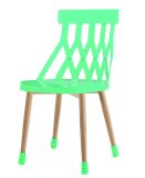 2018 New Design Hot Transfer Metal Legs PP Plastic Chair