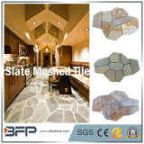 Natural Slate Irregular Slate Net Tile Flag Stone for Garden Paving