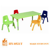 Colorful Wooden Metal Kids Study Table