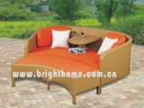 Wicker Rattan Double Sofa Set Garden Outdoor Furniture Bl-2332