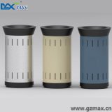 Novelty 1 Separate Public Classified Metal Stainless Steel Office Customized Recycling Rubbish Bin