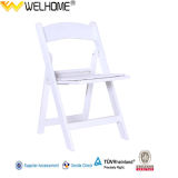 White Folding Napoleon Chair for Dining, Party Banquet