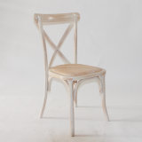 Solid Wood Cross Back Chair for Bistro