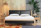 Latest King Size Wood Double / Single Modern Leather Fancy Bed Designs Furniture with Box