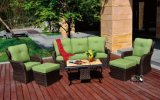 Outdoor Wicker Sectional Sofa Garden Furniture Set