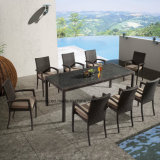 Outdoor Cheap Price Top Selling Garden Table with Stackable Chair