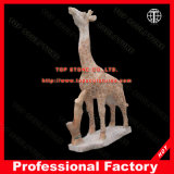 Deer Marble Statue for Home or Garden Decoration