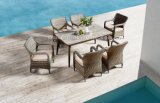 Yard Rattan Weaving Outdoor Chair and Table Dining Set