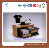 Functional Metal and Wood Display Rack/Table for Retail Store