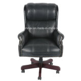 American Leather Upholstered High Staff Chair