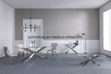Best Price Tempered Clear Glass Dining Table