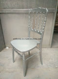 Popular Silver Color Wooden Napoleon Chair for Sale