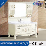 Simple Floor PVC Bathroom Vanity Cabinet Factory Hotel
