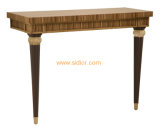(CL-7704) Luxury Hotel Restaurant Villa Lobby Furniture Wooden Console Table