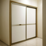 Oppein 2 Sliding Doors White Laminate Wardrobe (YG21231)