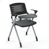 Plastic Seat and Back Training Chair with Foldable Writting Tablet