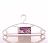 Thin PP Material White Belt Garment Plastic Hanger