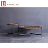 Wooden Round Cheap and Nice Tea Table Set Design for Living Room