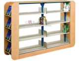 School Library Big Double Side Bookself High-Capacity Bookcase