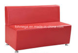 Restaurant Dining Leather Sofa (FOH-CBCK15)