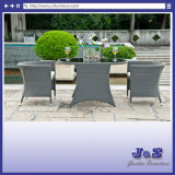 Outdoor Wicker Patio Bistro Set Chairs & Table, Garden Rattan Furniture (J425)