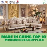 Luxury European Classical Italian Leather Sectional Living Room Sofa