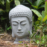Polyresin Buddha Head for Garden Decoration