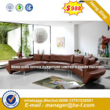 New Italian Modern White Color Living Room Leather Sofa (HX-8N2150)