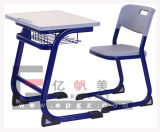 Moulded Board Desk and Chair Set for Classroom Furniture