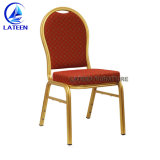 Gold Stacking Metal Wedding Decoration Chair for Banquet Used